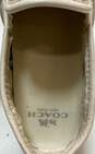 COACH Parkside Beige Signature Canvas Slip On Sneakers Size 6.5 B image number 6