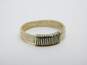 Vintage Silpada 925 Coiled Hammered Band Ring 3.1g image number 1