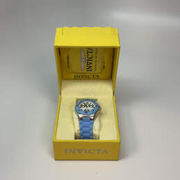 Designer Invicta Angel 18795 Blue Adjustable Strap Analog Wristwatch W/ Box
