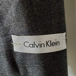 Calvin Klein Men Gray Plaid Two Piece Suit Sz 46 NWT alternative image