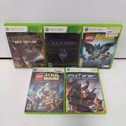 Bundle Of 5 Microsoft Xbox 360 Games