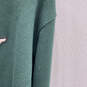 Mens Green Knitted 1/4 Zip Mock Neck Long Sleeve Pullover Sweater Size 3X image number 4
