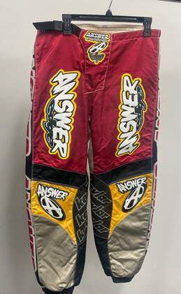 Answer Racing Red Pants - Size SM