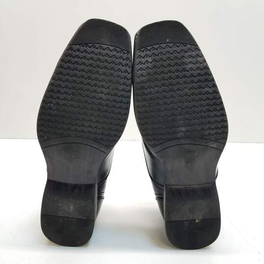 Steve Madden Black Leather Lining Men's Loafer Size 9 image number 6