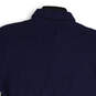 Mens Blue Heather Spread Collar Short Sleeves Polo Shirt Size Medium image number 4