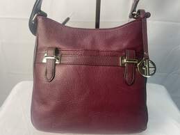 Giani Bernini Burgundy Shoulder/Crossbody Bag