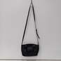 Women's Black Coach Black Pebble Leather Crossbody Purse with Leather Wallet image number 2
