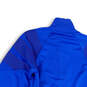 NWT Mens Blue Long Sleeve Mock Neck Pockets Full-Zip Track Jacket Size XS image number 4
