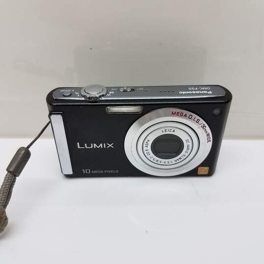 Panasonic Lumix DMC-FS5 10.0MP Digital Camera - Black image number 1
