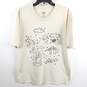 Obey Unisex Ivory Graphic T Shirt XL image number 1