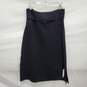 NWT M.M. Lafleur WM's Nylon Blend Black Pleaded Skirt Size 2+ image number 2