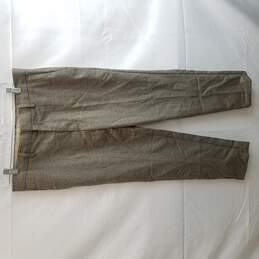 Banana Republic Men's Gray Wool Tapered Fit Dress Pants Size 31x30