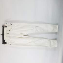 Abercrombie & Fitch Women White Jeans S