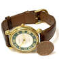 Designer Relic ZR37500 Brown Adjustable Strap Round Dial Analog Wristwatch image number 2