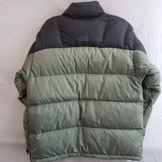 The North Face Men's Diablo Down Padded Jacket Green/Black Size M image number 2
