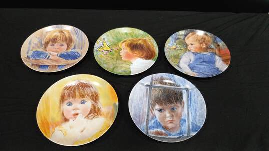 Bundle of 5 Frances Hook Art Plates image number 1