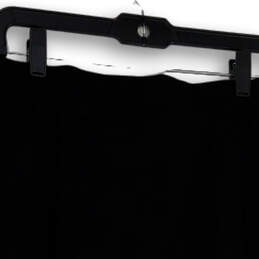 Womens Black Elastic Waist Pull-On Straight & Pencil Skirt Size S/P