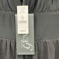 NWT Womens Black Sleeveless V-Neck Convertible Pullover Maxi Dress Size 10 image number 4