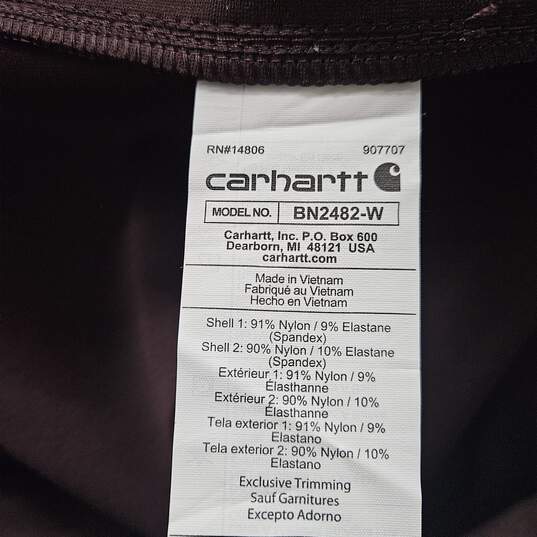 Carhartt Purple Fitted Pull On Pants image number 3