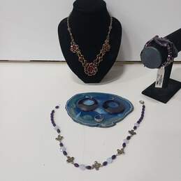 Bundle of Assorted Purple Fashion Jewelry