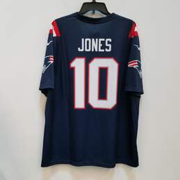 NWT Nike Mens Blue New England Patriots Mac Jones #10 NFL Jersey Size XL alternative image