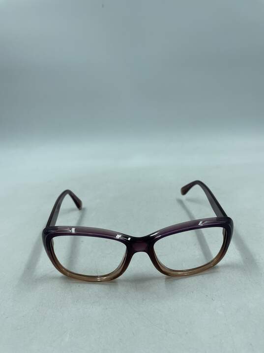 Ray-Ban Gradient Mauve Oval Eyeglasses image number 2