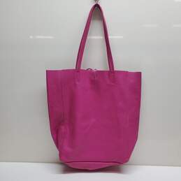 Borse In Pelle Leather Tote Bag alternative image