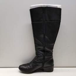 Alfani Leather Briaah Almond Toe Boots Black 7 alternative image