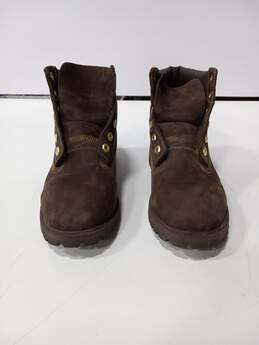 Timberlands Women's Brown Nubuck Boots Size 5.5 alternative image