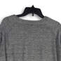 NWT Mens Gray Tight-Knit Crew Neck Long Sleeve Pullover Sweater Size XXL image number 4