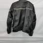 Harley-Davidson Black Leather Motorcycle Jacket Size XL image number 2