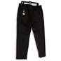 NWT Mens Brown Slash Pocket Flat Front Dress Pants Size 36x32 image number 2
