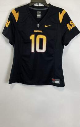 Nike Mens Black Arizona State University Sun Devils #10 Football Jersey Size M