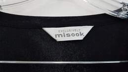 Exclusively Misook Black Short Sleeve Shirt alternative image