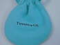 Tiffany & Co Paloma Picasso 925 Red Enamel Love Open Heart Pendant & Dust Bag 8.0g image number 3