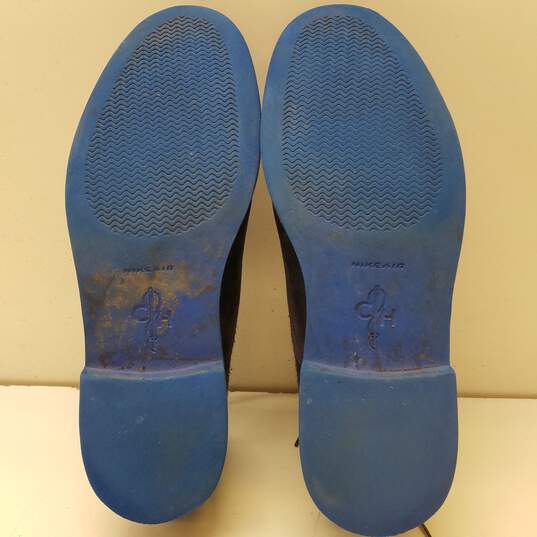 Cole Haan Air Harrison Suede Wool Lace Up Shoes Blue 9.5 image number 6