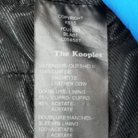 Koople Black Suede Fringed Jacket Women's Size Large image number 5