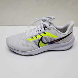Nike Air Zoom Pegasus 39 PRM White Black Volt Men Running Shoes Sz 10.5 alternative image