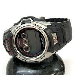 Designer Casio G-Shock GW-500A Silver-Tone Round Dial Digital Wristwatch