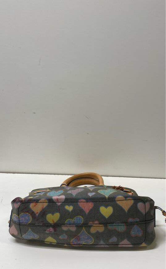 Dooney & Bourke Heart Designed Top Handle Bag Multicolor image number 3
