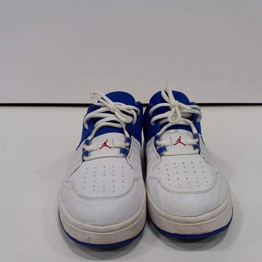 Jordan Men's Blue & White Sneakers Size 9.5 image number 2