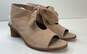 Bernardo Lizzie Tan Suede Heels Shoes Size 6.5 M image number 4