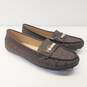 Michael Kors Signature Monogram Leather Penny Loafers Women's Size 7 image number 1