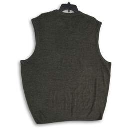 NWT Dockers Mens Gray Knitted V-Neck Pullover Sweater Vest Size XXL alternative image