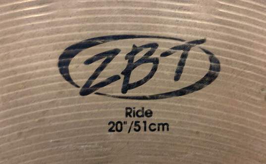 Zildjian ZBT 20 Inch Ride Cymbal image number 5