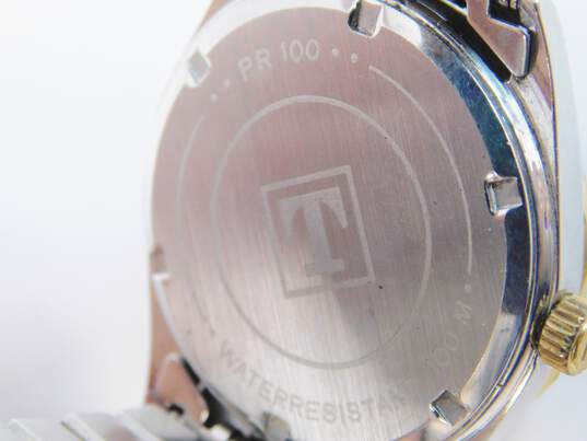 Men's Tissot PR 100 Duo Tone Calendar Watch image number 5
