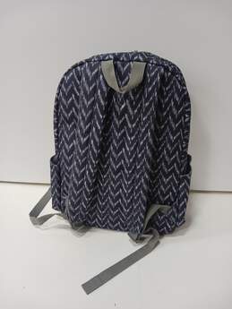 Lucky Brand Women's Blue Purple/White Patterned Backpack alternative image