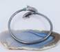 Kabana 925 Dolphin Tips Bypass Bangle Bracelet 8.2g image number 3