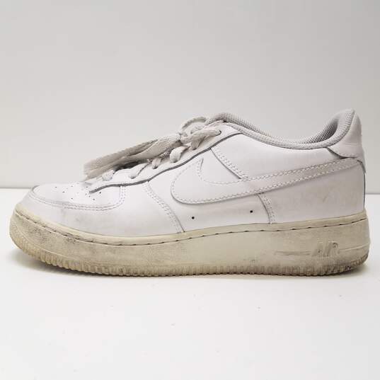 Nike Air Force 1 Low White (GS) Athletic Shoes White 314192-117 Size 6Y Women's Size 7.5 image number 2