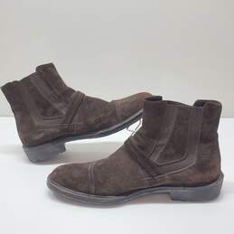 Men's Johnston & Murphy Casual Suede Dark Brown Boots Size 10M